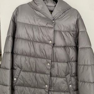 Barbour puffy coat for women